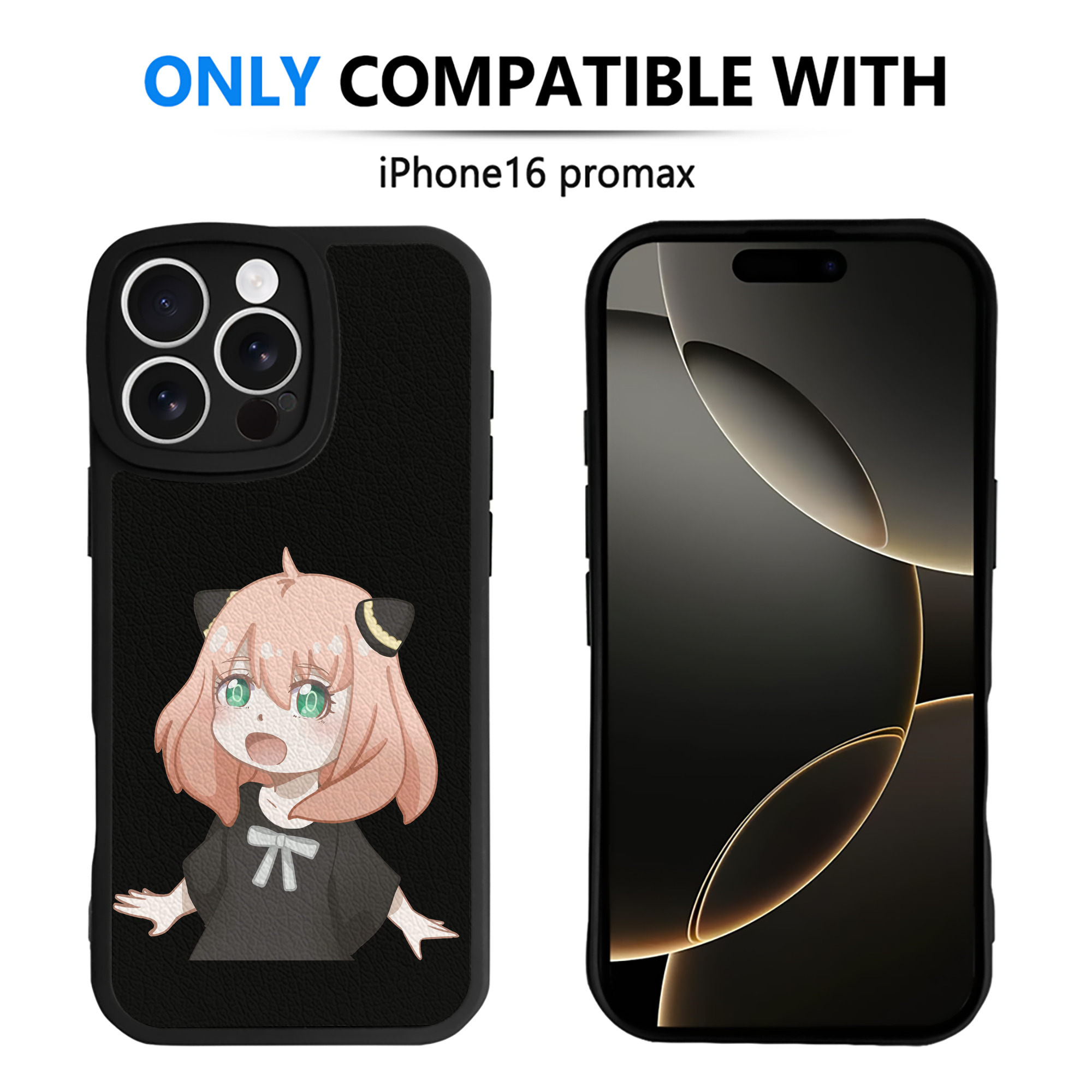 （画像用） SPY×FAMILY间谍家家酒 【iPhone 16シリーズ対応】シリコンスマホケース（レザー調） 材質：シリコン